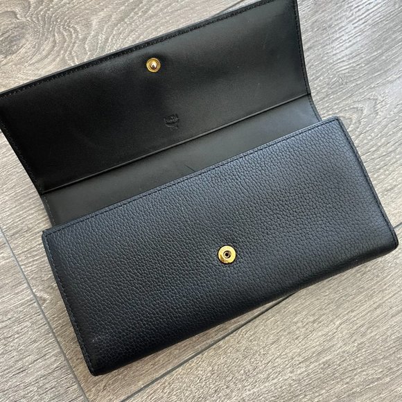 MCM Black Leather Wallet - Picture 5 of 11
